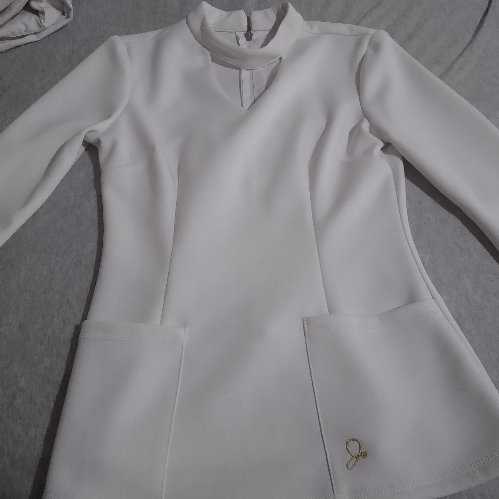Scrub set white Jaanuu xs